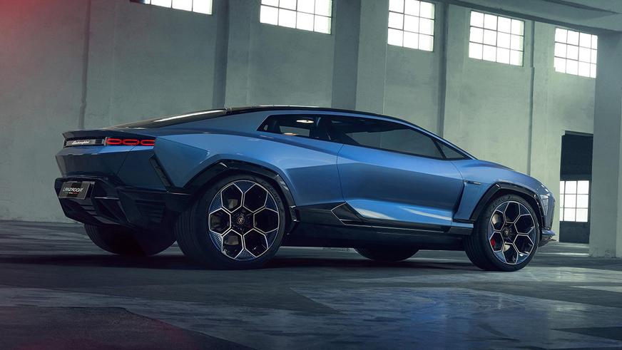 Концептуальный электромобиль Lamborghini Lanzador представлен официально