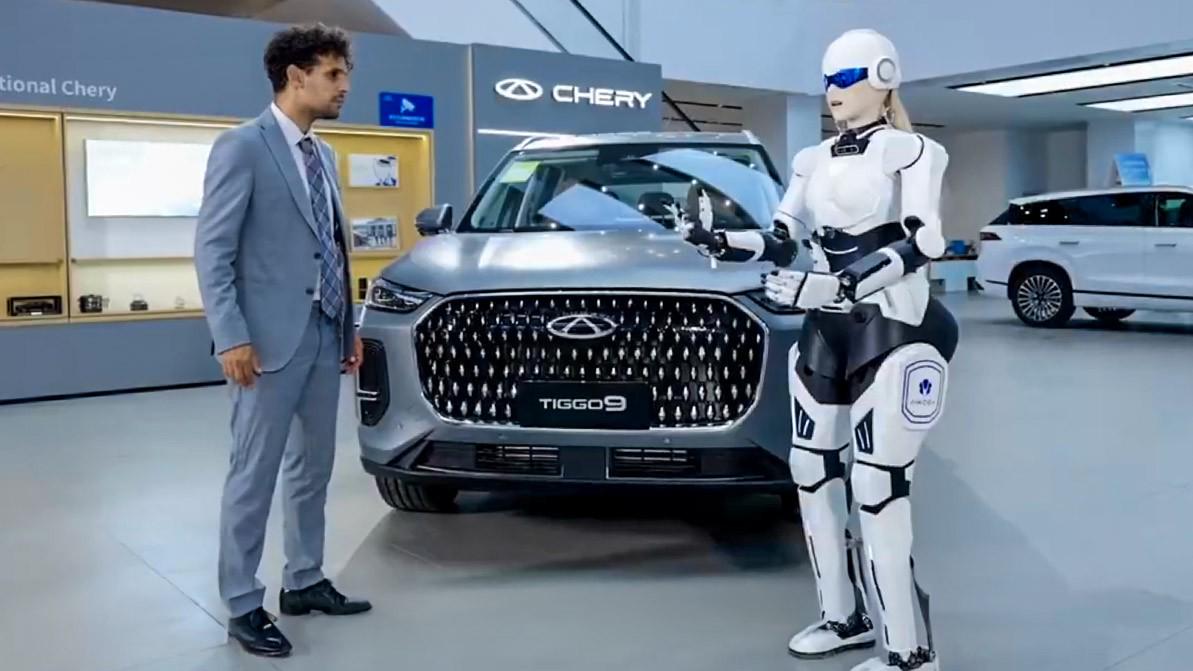 Chery роботы көлік сатады