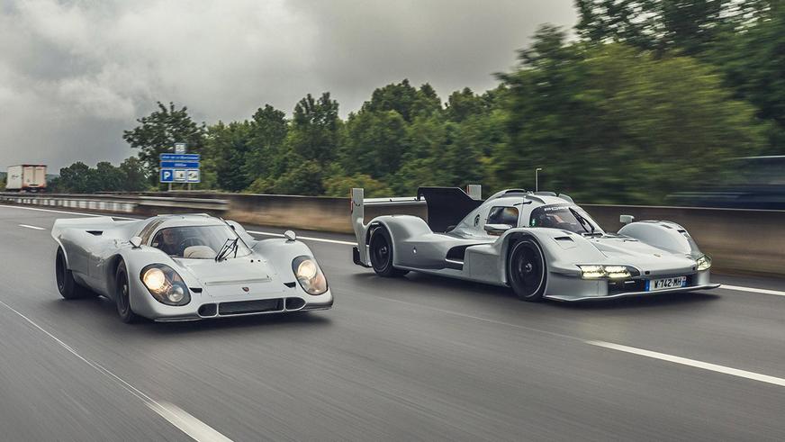 Porsche вывела гоночный прототип на дороги общего пользования
