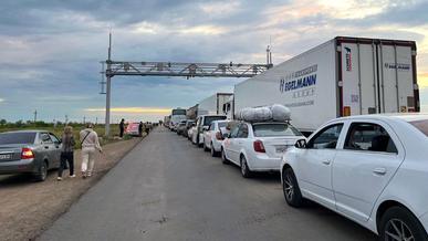 Ресей шекарасында ұзын-сонар кептеліс пайда болды