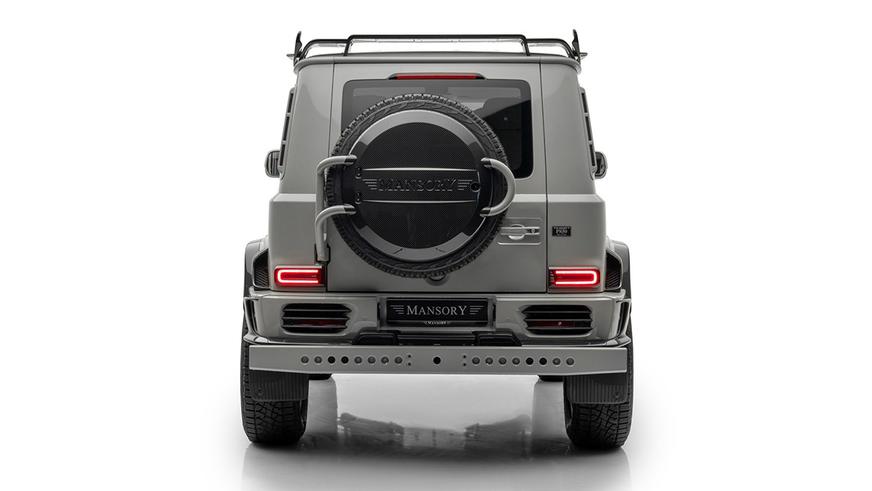 Новый G-Class от Mansory: бортовые редукторы и 850 сил