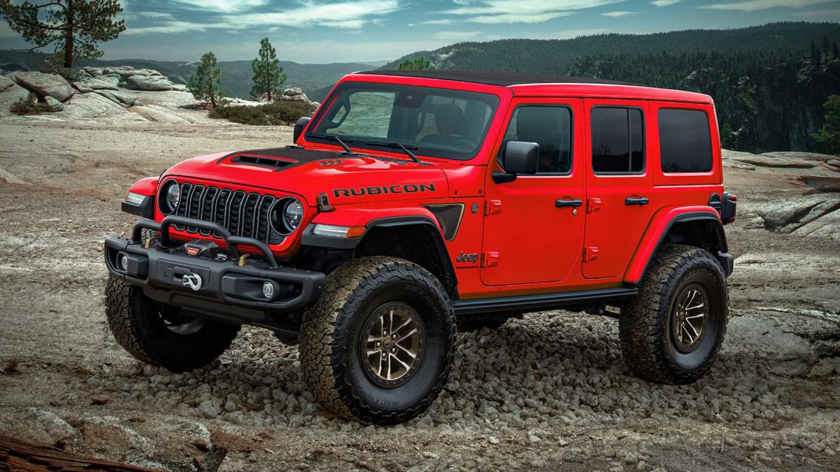 V8 моторы бар соңғы Jeep Wrangler