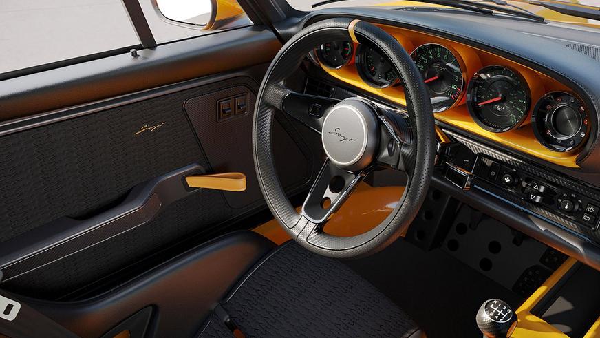 Новый Porsche 911 от Singer получил выдвижные противотуманки