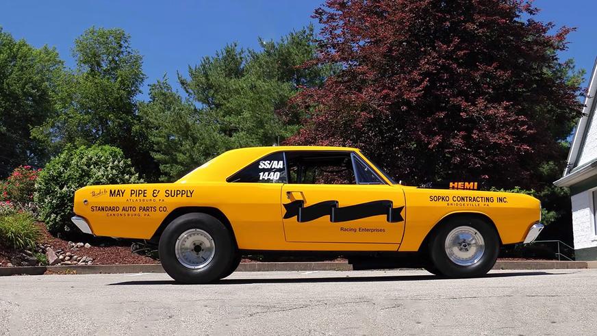Дрэгстер Dodge Dart из 1960-х уйдёт с молотка