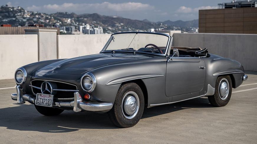 Mercedes-Benz 190 SL на торгах: 50 лет в одних руках и неизвестный пробег