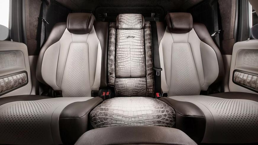 Сверхдорогой «Гелендваген» окрасили алмазной пылью