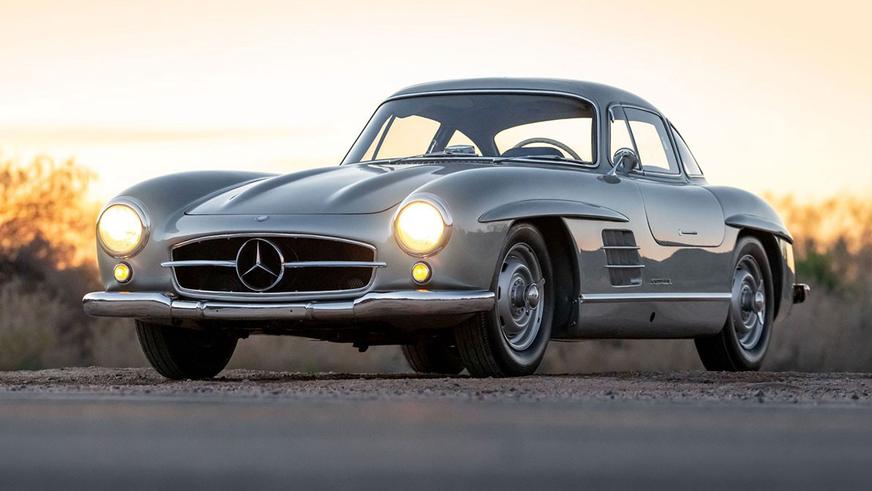 Крайне редкий Mercedes-Benz 300 SL из 1950-х выставят на аукцион