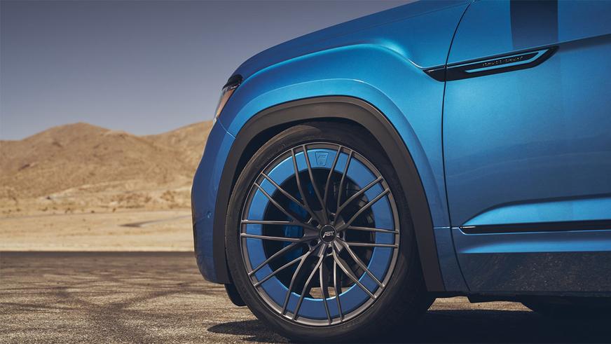 Заряженный VW Atlas поработает для рекламы