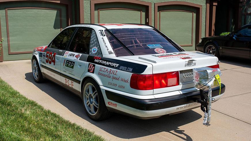 «Сотку» Audi S4, разогнавшийся до 402 км/ч, продают в США