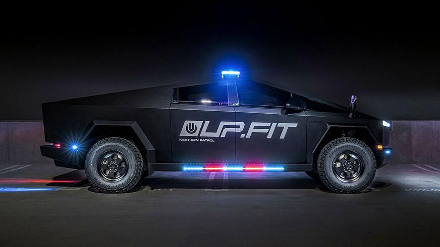 Cybertruck подготовили для службы в полиции