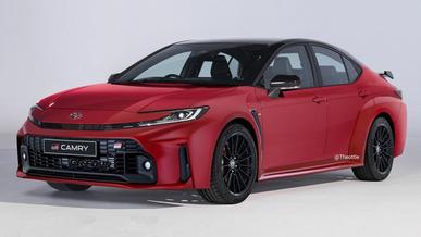 Toyota Camry получила заряженную версию GR — пока только виртуально