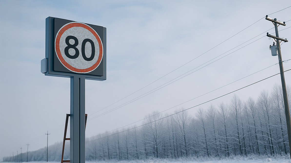 Қыста трассада 80 км/сағ-тан жылдам жүргендер айыппұл төлей бастады