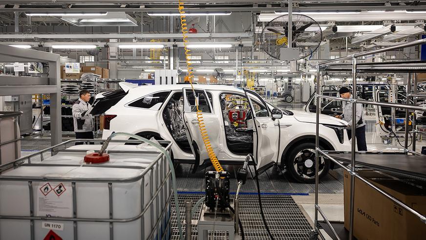 Каким получился новый завод Kia в Костанае