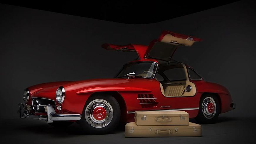 С молотка уйдёт последнее в истории «крыло чайки» — Mercedes-Benz 300 SL