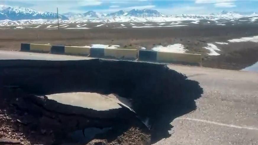Трассу Кеген – Нарынкол размыло талыми водами
