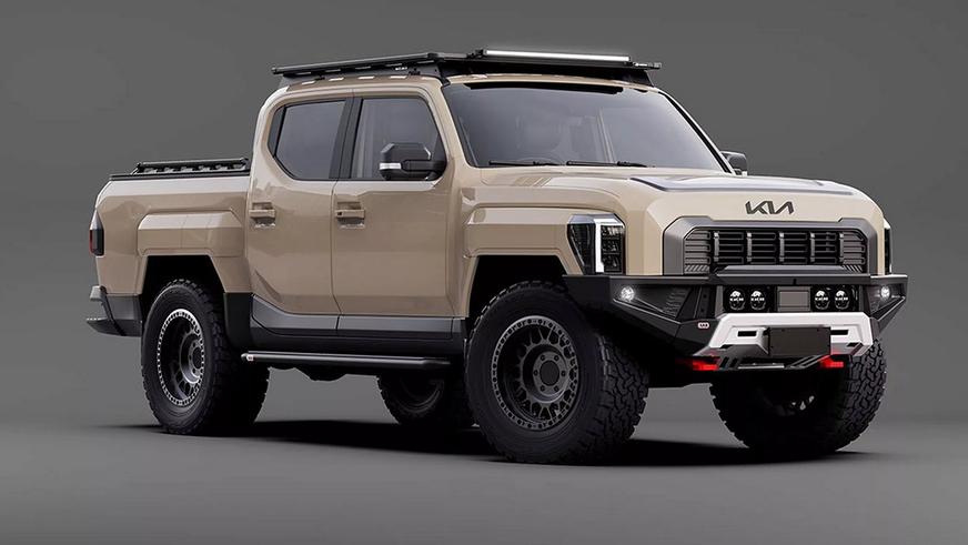 ARB уже готовит тюнинг для Kia Tasman ARB уже готовит тюнинг для Kia Tasman