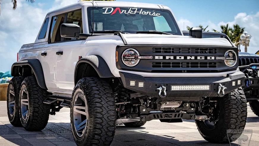 У Ford Bronco появилась шестиколёсная версия