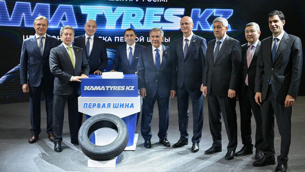 В Казахстане снова запустили производство шин