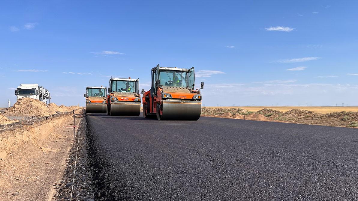 Когда пустят транспорт по обновлённой дороге Конаев – Курты
