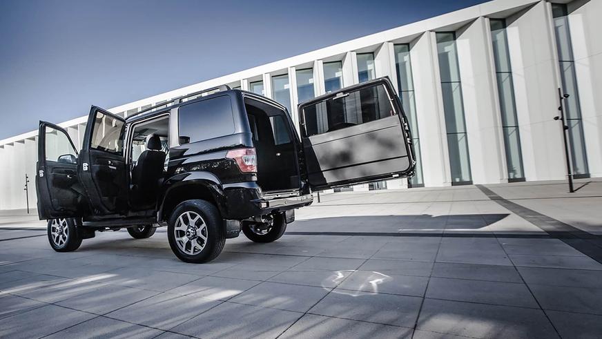 В России появился «УАЗ Патриот» с V8 от Toyota. Это броневик