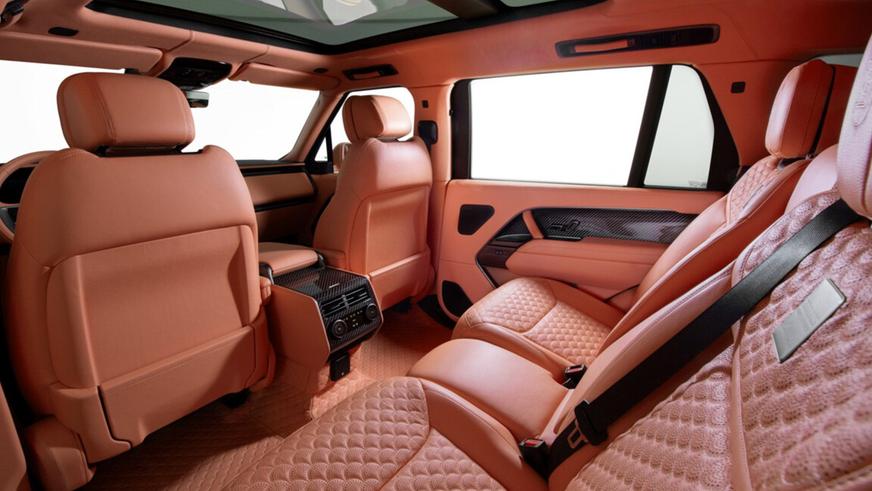 Представлен Brabus 600 Peetch — это персиковый Range Rover