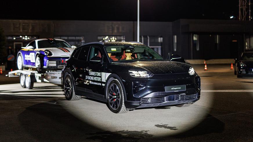 Электрический Porsche Cayenne добрался до Казахстана. Сколько стоит?