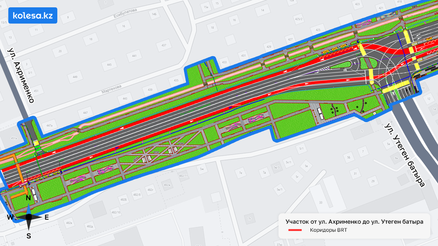 Какой будет BRT на Райымбека в Алматы. Полный разбор