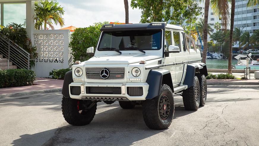 С молотка пустят почти новый Mercedes-Benz G63 AMG 6×6