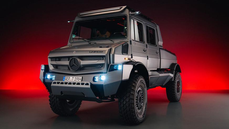 Представлен самый роскошный и мощный Unimog. Он может стать серийным