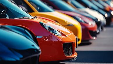 Исследование: автомобили ярких цветов медленнее теряют в цене