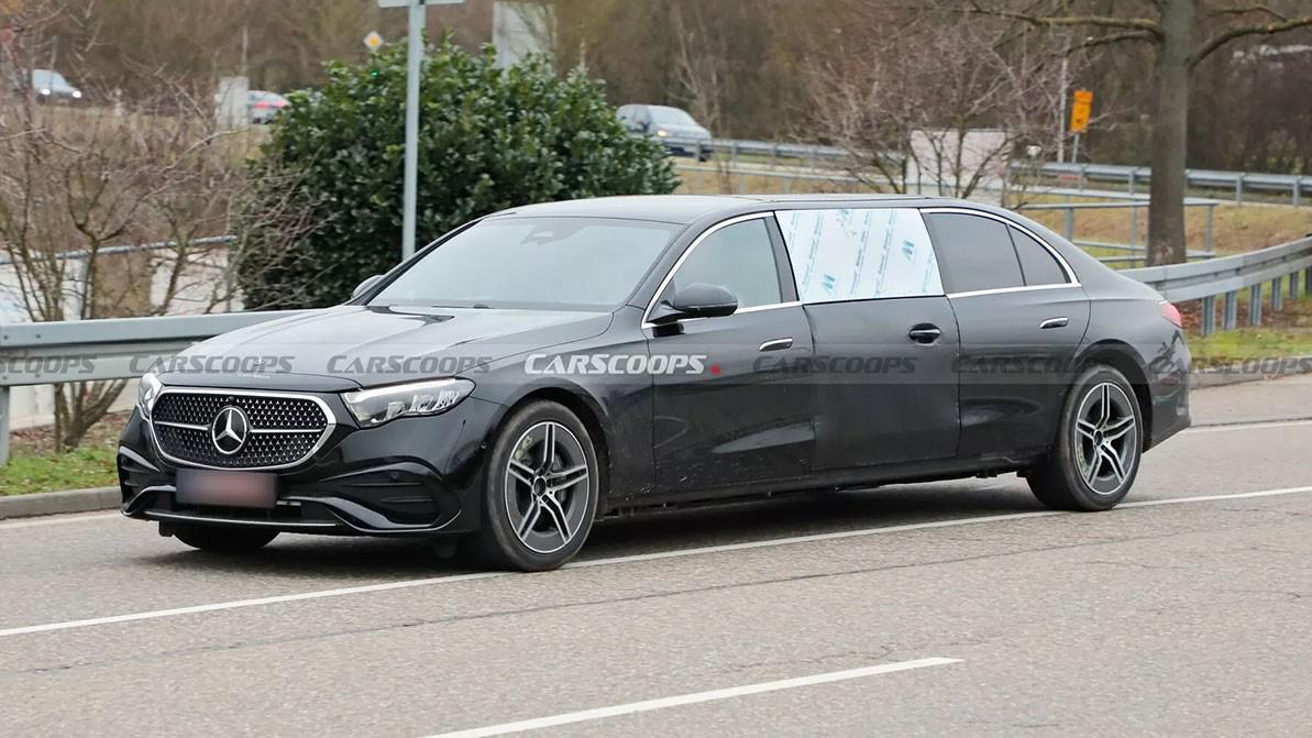 Шестидверный Mercedes-Benz E-Class вышел на испытания