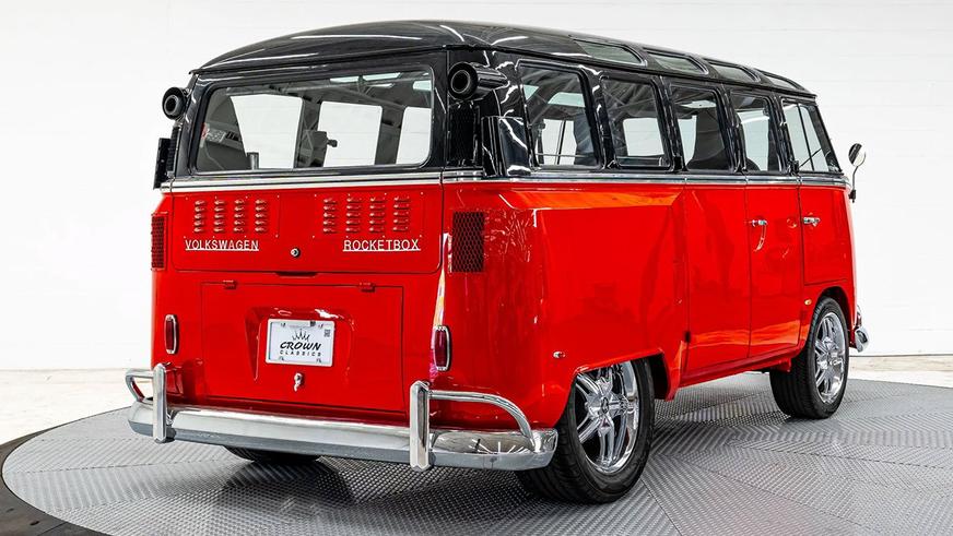 На продажу выставили Volkswagen T1 с огромным мотором от Cadillac