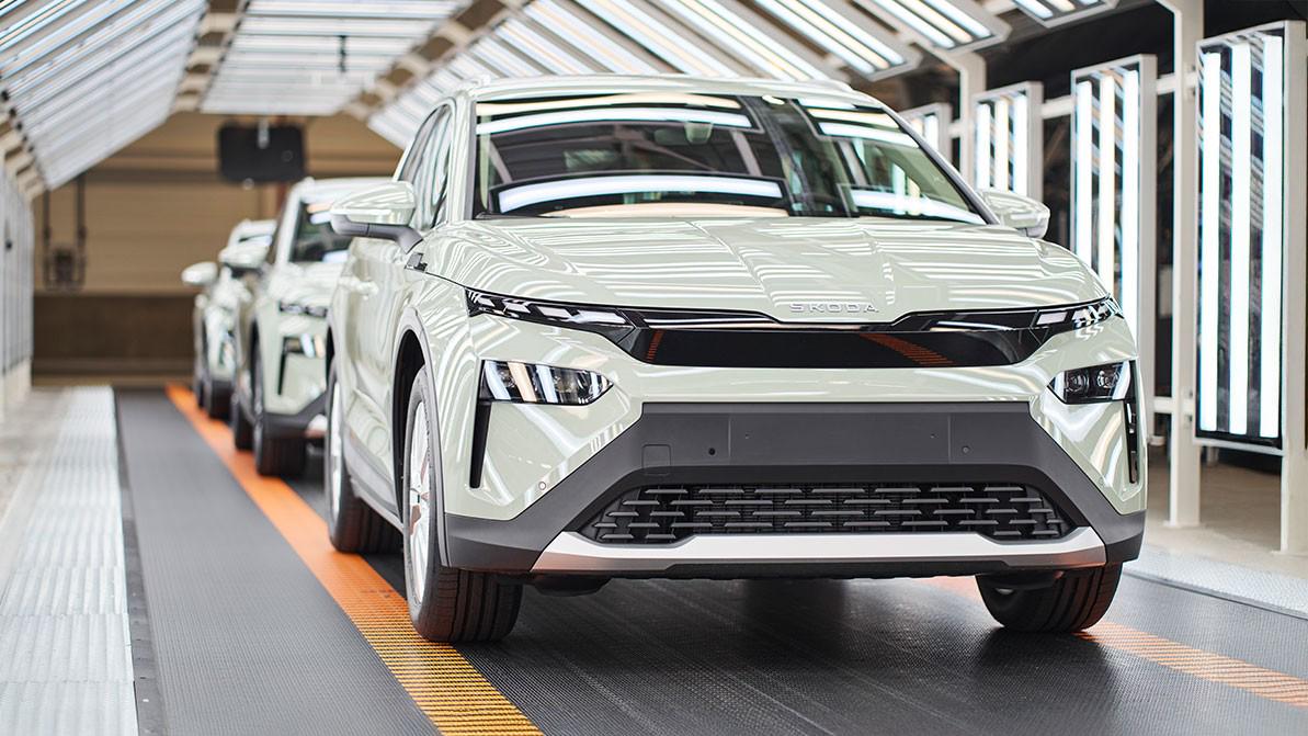 Стартовал выпуск самого доступного электрокроссовера Škoda