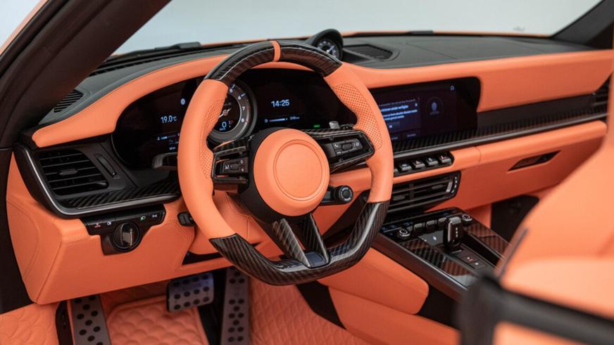 Представлен Brabus 600 Peetch — это персиковый Range Rover