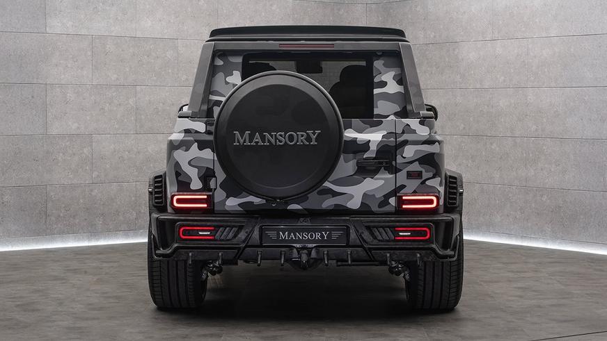 Ателье Mansory сделало из «Гелендвагена» двухместный пикап