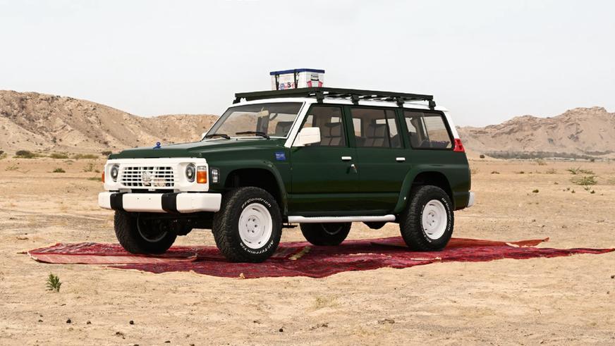 В Дубае построили электрический Nissan Patrol с обеденной зоной