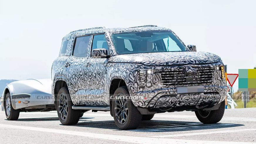 Возрождение Pajero? На тестах замечен прототип внедорожника Mitsubishi
