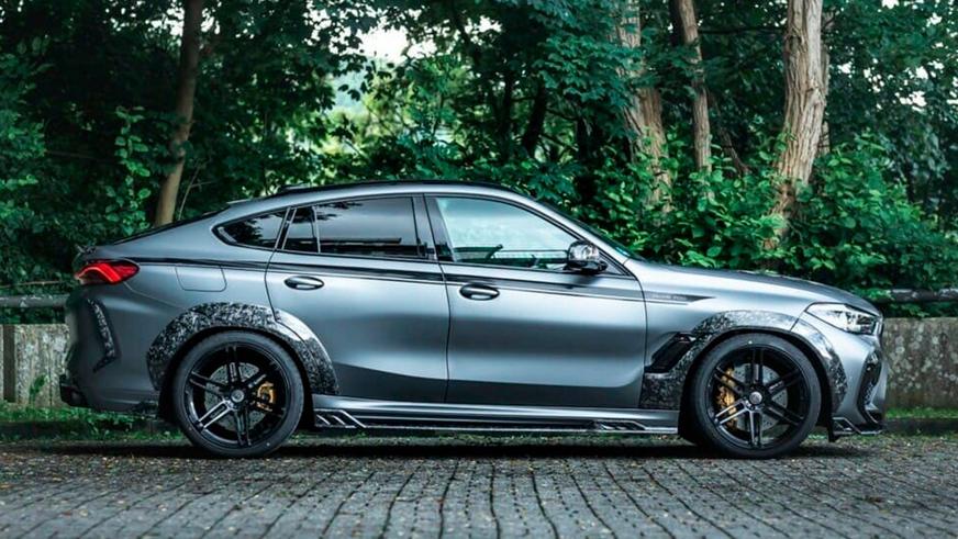 Ателье Manhart сделало BMW X6&nbsp;M на&nbsp;100&nbsp;сил мощнее и&nbsp;украсило карбоном
