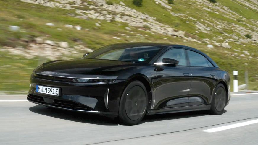 Электрокар Lucid Air поставил рекорд по дальнобойности