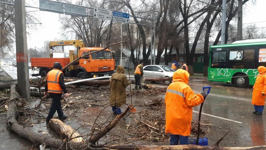 Ураганы и бураны пронеслись по Казахстану. Непогода продолжится