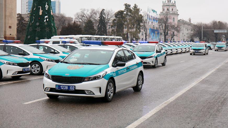 Автопарк полиции в Казахстане: вчера и сегодня