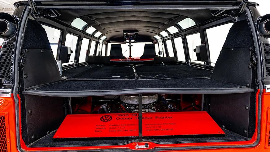На продажу выставили Volkswagen T1 с огромным мотором от Cadillac