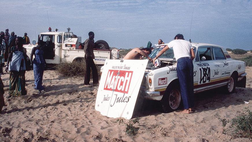 На аукцион выставили культовый Rolls-Royce, участвовавший в «Дакаре»