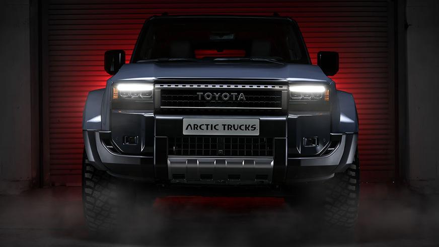 Новый Toyota Land Cruiser Prado прокачали в Arctic Trucks