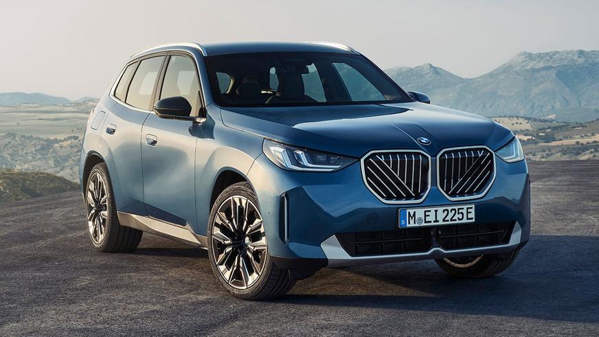 У BMW вышло новое поколение X3: электрификация и экраны