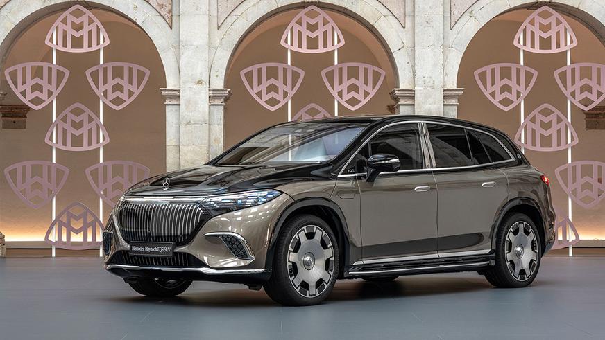 Представлен кроссовер Mercedes-Maybach EQS