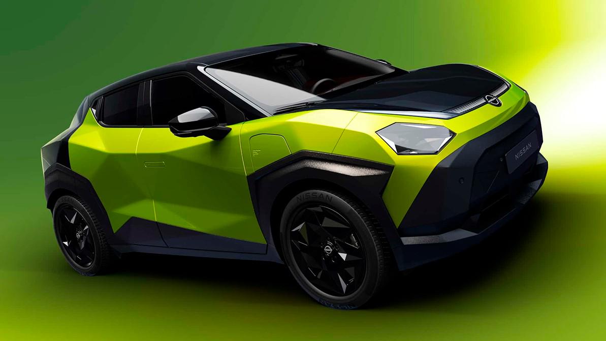 Первые фото электрического Nissan Juke