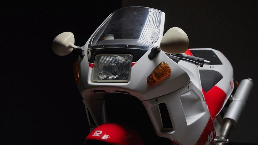 Абсолютно новый Bimota Tesi 1D 1991 года выпуска нашли в США
