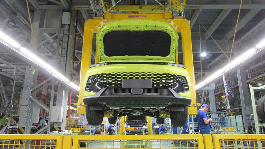 В России началась серийная сборка ещё одного “китайца”. Это BAIC X55