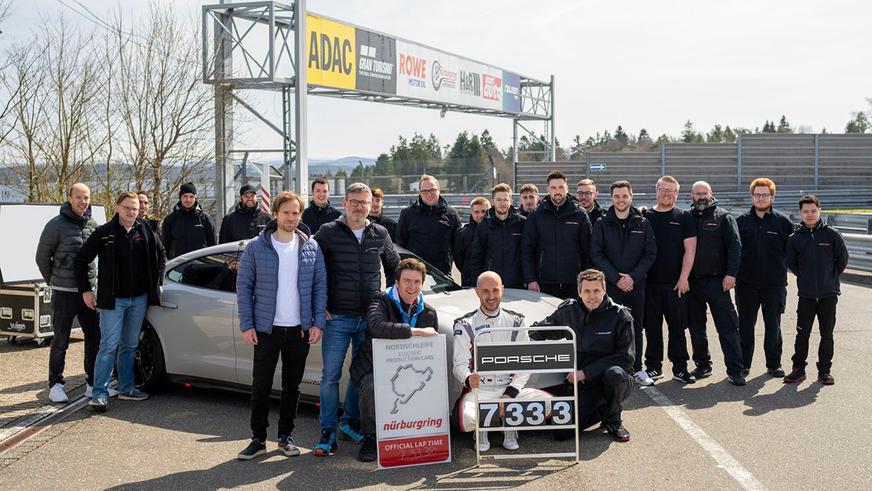 Porsche Taycan отобрал у Tesla Model S рекорд Нюрбургринга